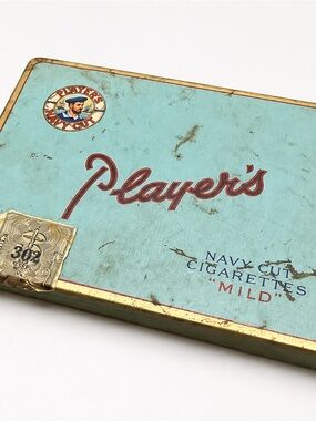 Vintage Player’s Navy Cut Cigarette Tin